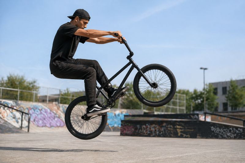 Manual en bmx